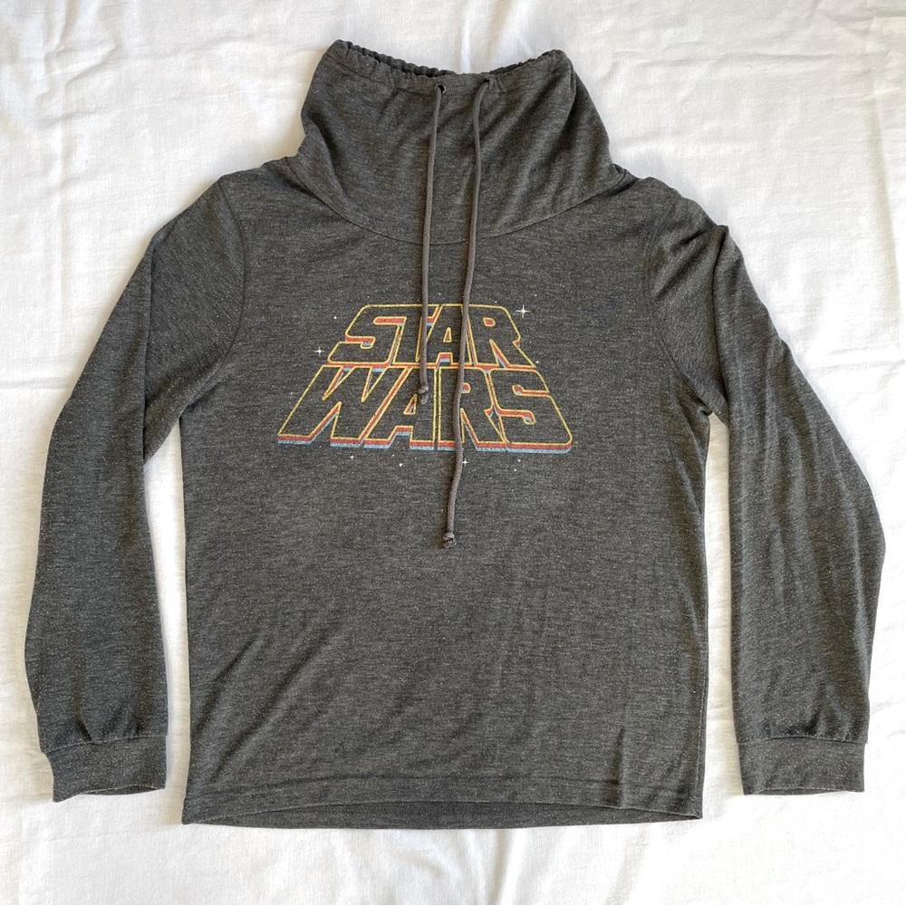 Star Wars drawstring neck Sweater